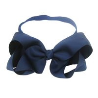 Cute Solid Color Flower Cloth Hair Band sku image 19