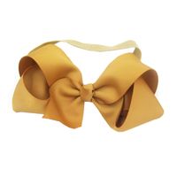 Cute Solid Color Flower Cloth Hair Band sku image 20