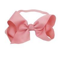 Cute Solid Color Flower Cloth Hair Band sku image 23