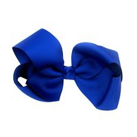 Cute Solid Color Flower Cloth Hair Clip sku image 9