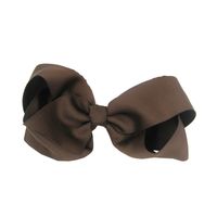 Cute Solid Color Flower Cloth Hair Clip sku image 13