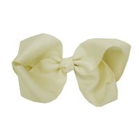 Cute Solid Color Flower Cloth Hair Clip sku image 21
