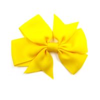 Cute Solid Color Flower Cloth Hair Clip sku image 8
