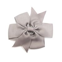 Cute Solid Color Flower Cloth Hair Clip sku image 11