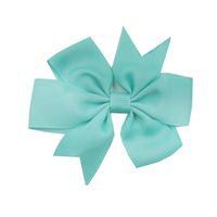 Cute Solid Color Flower Cloth Hair Clip sku image 15