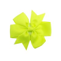 Cute Solid Color Flower Cloth Hair Clip sku image 20