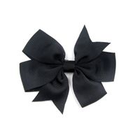 Cute Solid Color Flower Cloth Hair Clip sku image 27