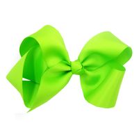 Cute Solid Color Flower Cloth Hair Clip sku image 3