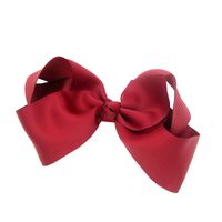 Cute Solid Color Flower Cloth Hair Clip sku image 18