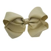 Cute Solid Color Flower Cloth Hair Clip sku image 23
