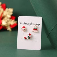 Fashion Geometric Snowman Snowflake Alloy Plating Women's Brooches main image 3