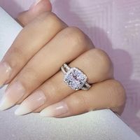 Fashion Geometric Alloy Rhinestones Women's Rings main image 4