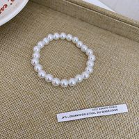 Retro Round Pearl Beaded Bracelets 1 Piece sku image 3