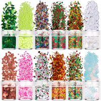 Christmas Christmas Solid Color Pet Nail Patches 1 Set main image 1