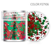 Christmas Christmas Solid Color Pet Nail Patches 1 Set sku image 8