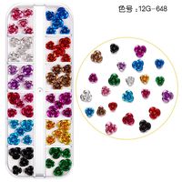 Fashion Geometric Alloy Resin Shell Nail Patches 1 Set sku image 27