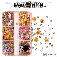 Halloween Fashion Halloween Pattern Pet Nail Patches 1 Set sku image 10