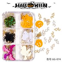 Halloween Fashion Halloween Pattern Pet Nail Patches 1 Set sku image 16