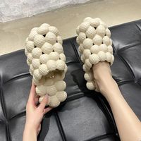 Unisex Fashion Solid Color Round Toe Home Slippers main image 3