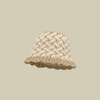 امرأة حلو شريط كرز ورد طنف واسعة قبعة من الصوف sku image 1