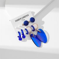 Fashion Butterfly Alloy Plating Artificial Pearls Rhinestones Women's Drop Earrings Ear Studs 1 Set sku image 22