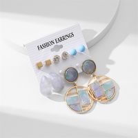 Fashion Butterfly Alloy Plating Artificial Pearls Rhinestones Women's Drop Earrings Ear Studs 1 Set sku image 25