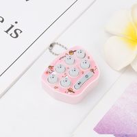 Cute Mini Handheld Whack-a-mole Game Console Toy Keychain Wholesale sku image 4
