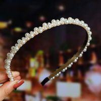 Femmes Mode Vagues Alliage Incruster Perles Artificielles Couvre-chef sku image 24
