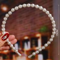 Femmes Mode Vagues Alliage Incruster Perles Artificielles Couvre-chef sku image 22