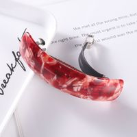 Fashion Marble Acetic Acid Sheets Stoving Varnish Hair Clip 1 Piece main image 3