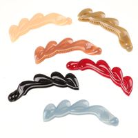 Fashion Twist Plastic Stoving Varnish Hair Clip 1 Piece main image 3