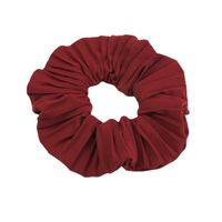 Simple Style Solid Color Cloth Pleated Hair Tie 1 Piece main image 5