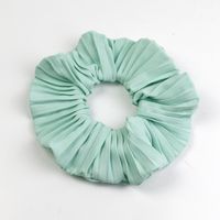 Simple Style Solid Color Cloth Pleated Hair Tie 1 Piece sku image 6