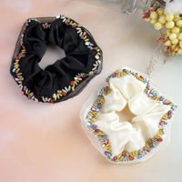 Fashion Solid Color Cloth Hair Tie 1 Piece main image 1