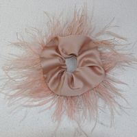 Fashion Solid Color Feather Tassel Hair Tie 1 Piece sku image 3
