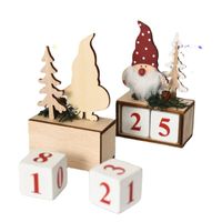 Christmas Cute Doll Wood Party Ornaments main image 5