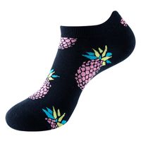 Unisex Sports Cartoon Fruit Cotton Jacquard Ankle Socks 1 Set sku image 15