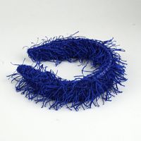 Mode Einfarbig Tuch Quaste Haarband 1 Stück sku image 5