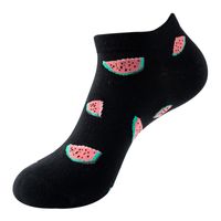 Unisex Sports Cartoon Fruit Cotton Jacquard Ankle Socks 1 Set sku image 10