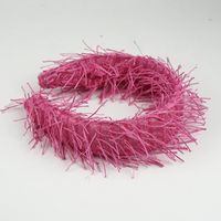 Fashion Solid Color Cloth Tassel Hair Band 1 Piece sku image 3