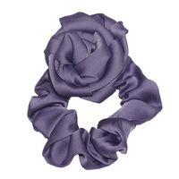 Fashion Rose Solid Color Cloth Hair Tie sku image 1