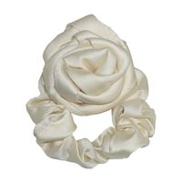 Fashion Rose Solid Color Cloth Hair Tie main image 3