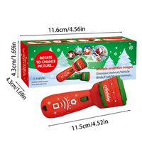 Flashlight 21 Patterns Santa Claus Christmas Tree Toy Gift main image 5