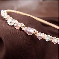 Retro Geometric Artificial Crystal Hair Band 1 Piece sku image 6