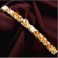 Retro Geometric Artificial Crystal Hair Band 1 Piece sku image 1