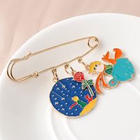 Cute Cartoon Character Alloy Plating Unisex Brooches main image 2