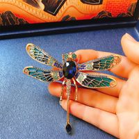 Lady Insect Alloy Stoving Varnish Plating Artificial Gemstones Unisex Brooches main image 4