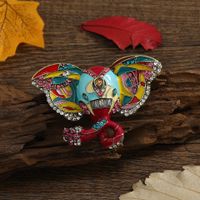Exaggerated Animal Alloy Plating Artificial Gemstones Unisex Brooches main image 3
