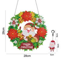 Fashion Santa Claus Letter Pvc Hanging Ornaments sku image 1