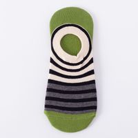 Frau Mode Streifen Herzform Ananas Baumwolle Ankle Socken Ein Paar sku image 5